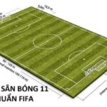 Kích thước sân bóng đá 11 người theo tiêu chuẩn của FIFA là bao nhiêu?